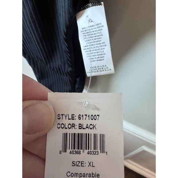 Vitamin A One-Piece Swimsuit Black Tie Back Womens Size XL NWT - Picture 9 of 11